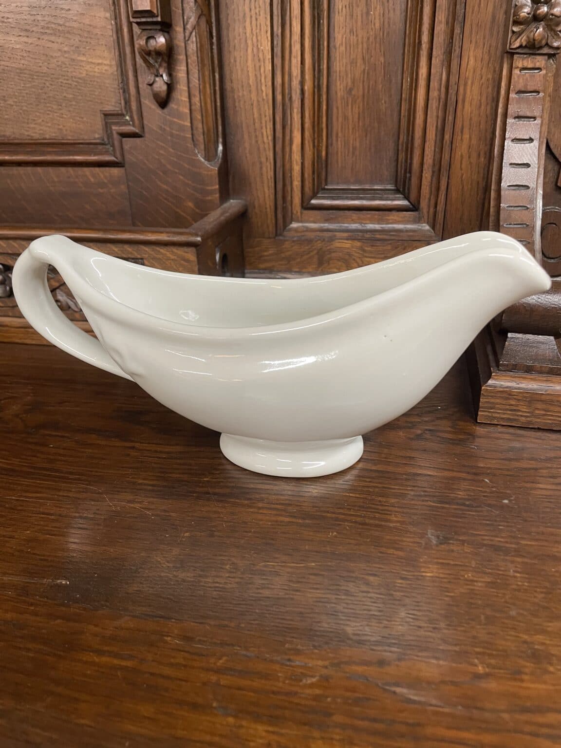 Ironstone Gravy Boat Vintage Keepers
