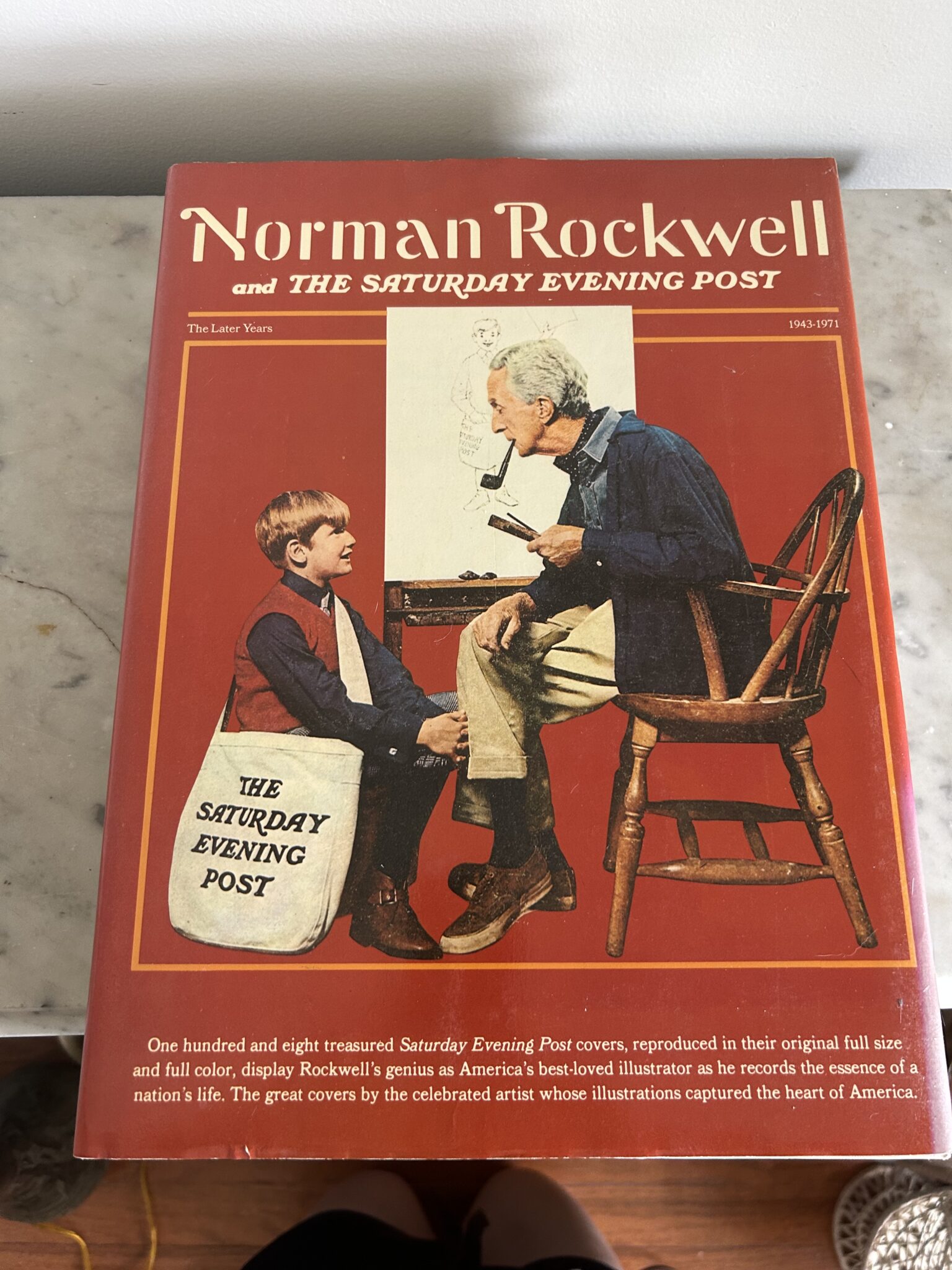Trio of Norman Rockwell Coffee Table Books Vintage Keepers