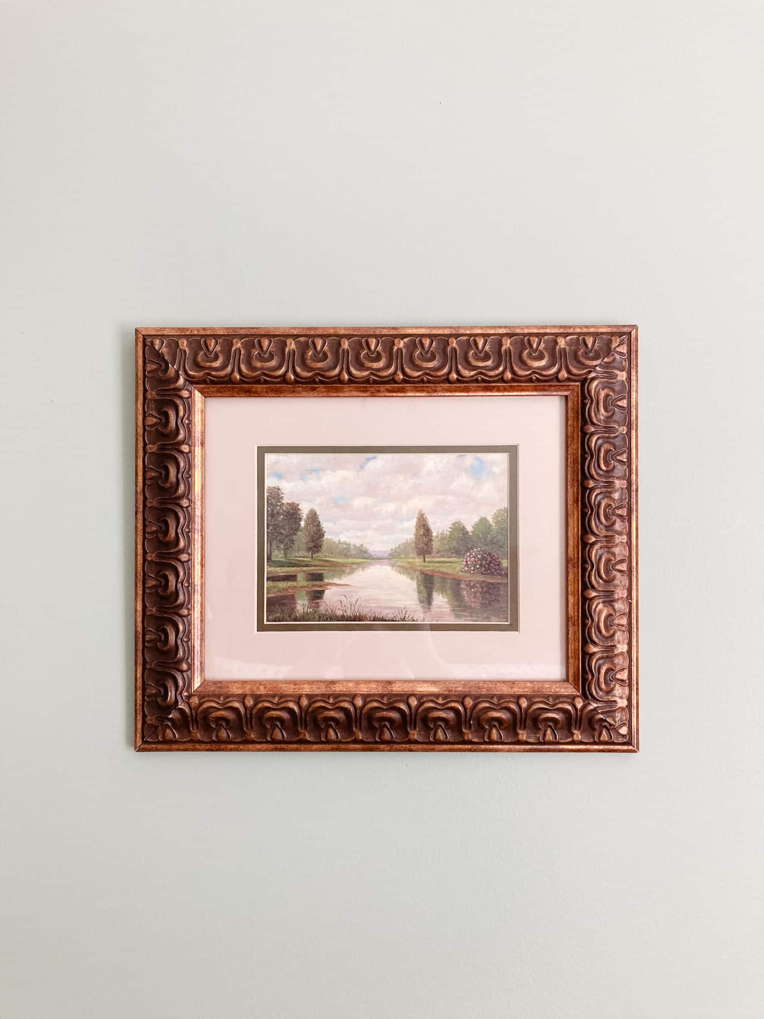 Set of framed landscape prints Vintage Keepers