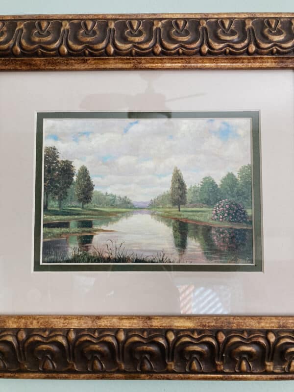 Set of framed landscape prints Vintage Keepers